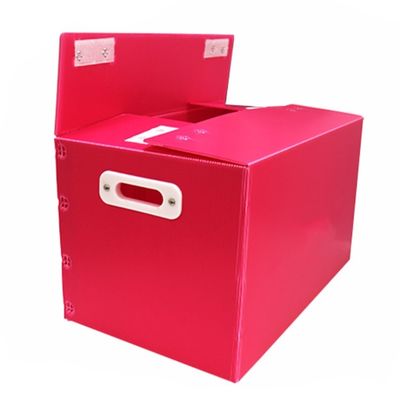 Boîtes en coroplast personnalisées en plastique ondulé pliables
