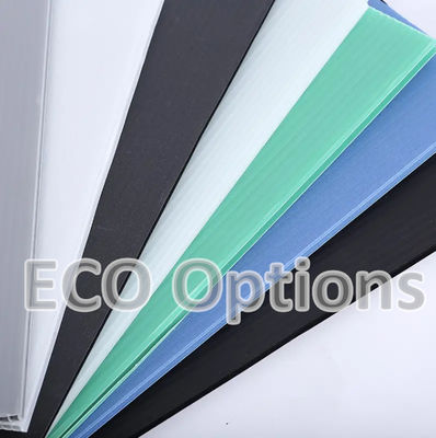 Recyclage de feuilles de plastique ondulé en PP