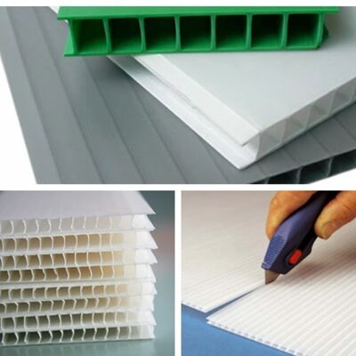 La feuille de corflute est un panneau de protection de sol léger et durable conçu pour les chantiers de construction.