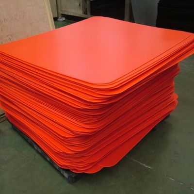 La protection scellée pp recyclables de couche de bouteille de Corflute de bord a ridé en plastique