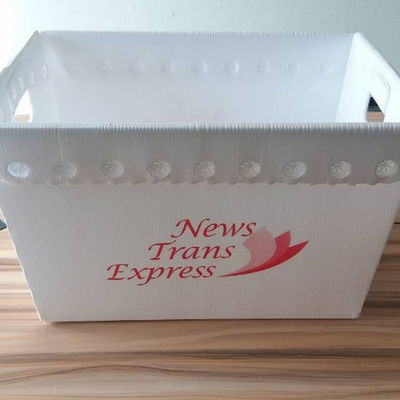 Les emballages postaux de pp ont ridé la boîte en plastique 3mm Coroplast de chiffre d'affaires