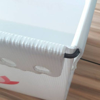Les emballages postaux de pp ont ridé la boîte en plastique 3mm Coroplast de chiffre d'affaires