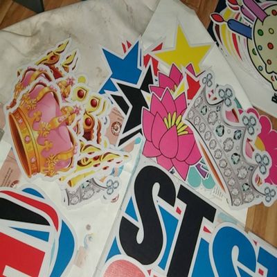 Lettres en plastique ondulées imperméables de la carte 24x36 de yard de Corflute grandes