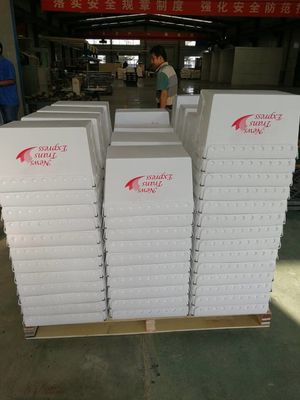 La boîte en plastique ondulée de chiffre d'affaires de polypropylène a adapté l'impression aux besoins du client