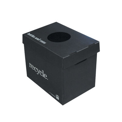 5mm imperméables ont ridé les boîtes en plastique ondulées réutilisables en plastique des poubelles de stockage pp