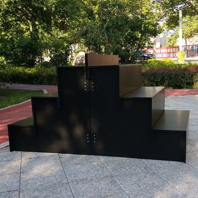 Présentoir de fleur fraîche du noir 5mm Corflute pour le jardin