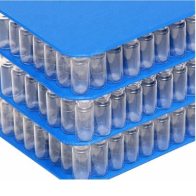 Le séparateur en plastique de protection ondulée de couche du polypropylène 3mm couvre le coin arrondi