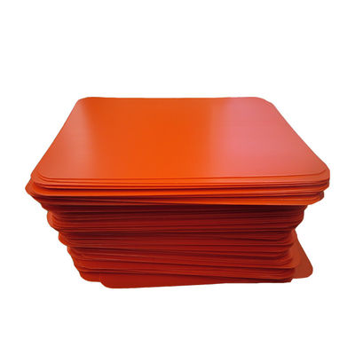 La couche en plastique ondulée rouge capitonne les diviseurs en plastique de bouteille de polypropylène de Corflute