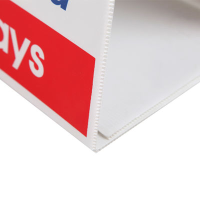 Signes recyclables adaptés aux besoins du client de Coroplast de triangle de signe de rôle de Corflute