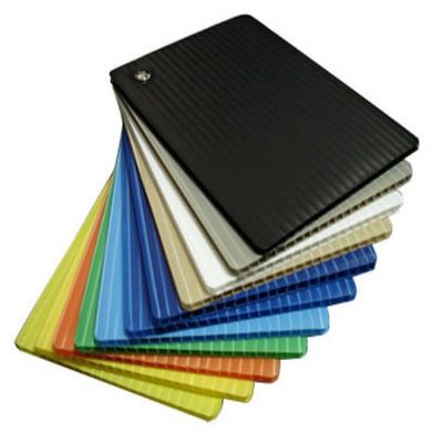 La feuille ignifuge 5mm Corflute de 3mm Corflute lambrisse le découpage extérieur