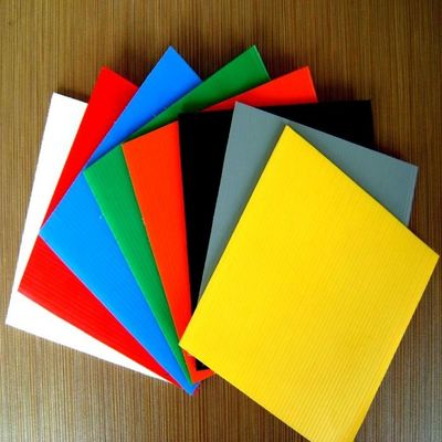 5mm légers forts que les feuilles de Correx cartonnent Plast ont ridé les panneaux en plastique