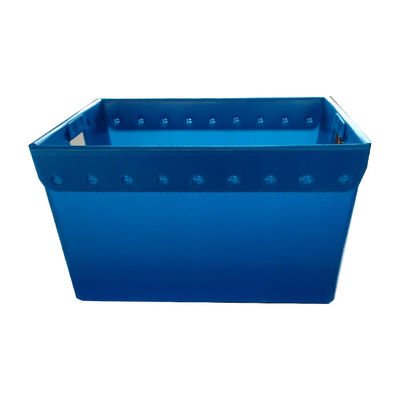 Courrier ondulé non toxique Tote Bins Waterproof Recyclable de pp