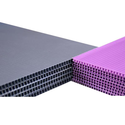 Eco 2mm que pp ont ridé la feuille en plastique imperméabilisent les feuilles non-toxiques de Coroplast