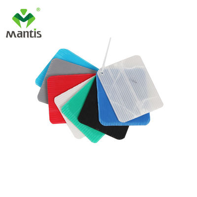 Pourpre bleu de Coroplast de feuille ondulée creuse recyclable du polypropylène 8mm pp