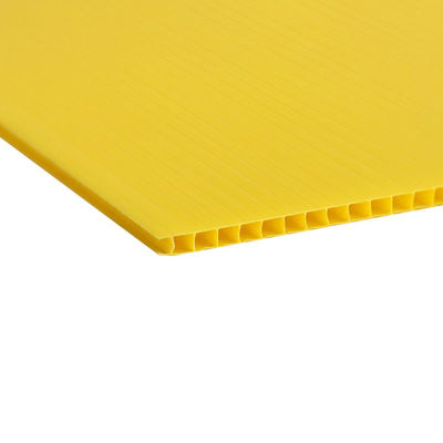 mur de mur de 4mm le double de feuille jumelle de polypropylène a ridé les feuilles en plastique
