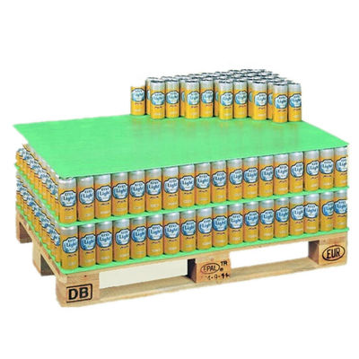 les protections en plastique 4mm ondulées pp de couche de 3mm posent le vert de protection imperméable