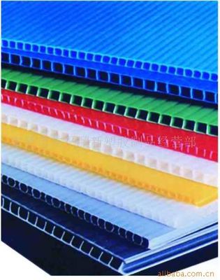Conseil blanc jaune de Coroplast 5mm feuilles de Coroplast 4 x 8 recyclables