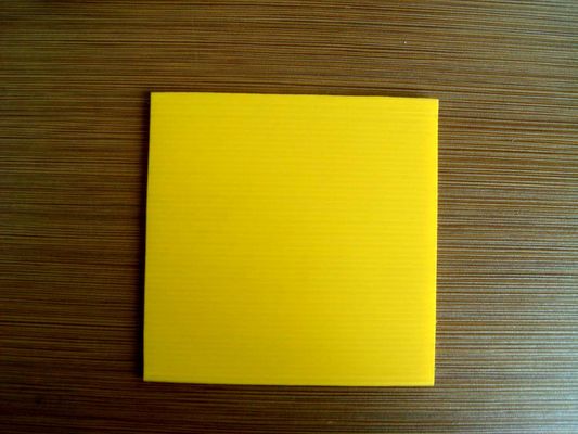 le panneau ondulé de signe de 4mm masque les feuilles en plastique ondulées d'orange de Corflute