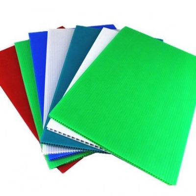 blancs blancs de signe des feuilles 4x8 Coroplast de 4mm Corflute pour la publicité