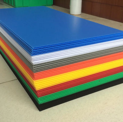 la feuille Correx de protection de 3mm Corflute a ridé les feuilles en plastique