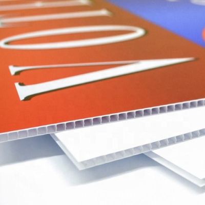 panneaux d'affichage imperméables de Corflute de signe de 3mm 5mm Corflute