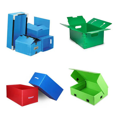 Caisses d'emballage de pêche de Coroplast de vert de boîte d'emballage de fruit de polypropylène
