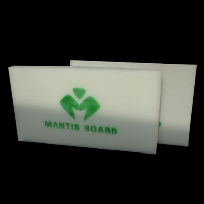 Panneau recyclable de mante pour l'opération tranquille de coupure Waterjet de processus nette