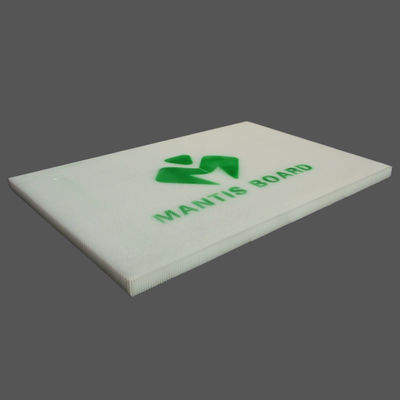 Panneau recyclable de mante pour l'opération tranquille de coupure Waterjet de processus nette