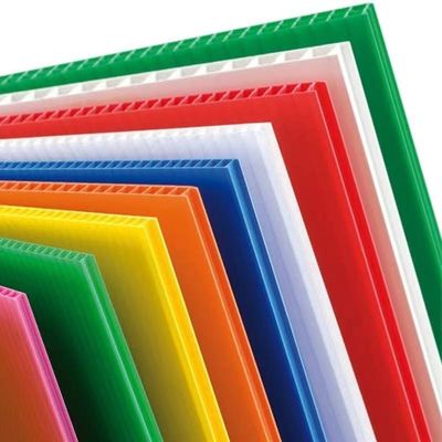 Personnalisation de feuilles de plastique ondulé Coroplast recyclé de 10 mm