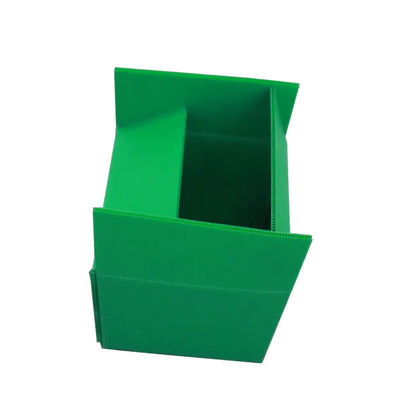 Boîte de rangement en plastique ondulée de empaquetage végétale légère rigide de boîte