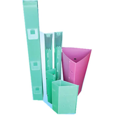 Garde-arbres en plastique ondulé protège les jeunes arbres des piqûres de rongeurs Garde-vine