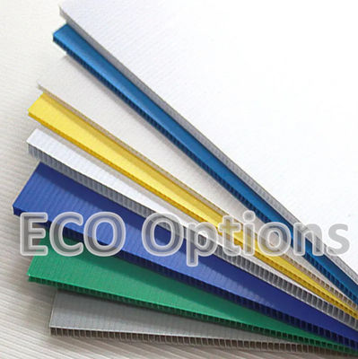 Recyclage de feuilles de plastique ondulé en PP