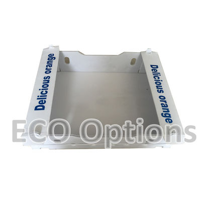 Recyclage de boîte en plastique ondulé en PP Boîte d'emballage en coroplastique personnalisée pliable ECO