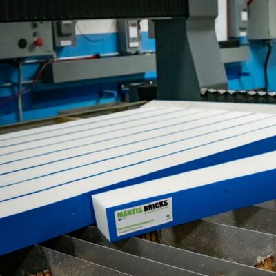 High Density Waterjet Cutting Bricks for Abrasive Waterjet Machines, Durable Waterjet Catcher Tank Bricks, Wear Resistant Bricks for Waterjet Cutting Table Protection and Abrasive Impact Absorption