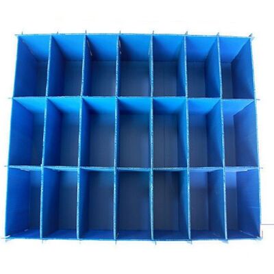 Boîte d'emballage PP personnalisée antistatique légère durable en carton creux ondulé Entreposage Contenant d'expédition Taille personnalisée Impression couleur usine Fourniture directe