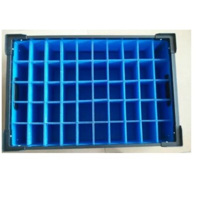 Boîte d'emballage PP personnalisée antistatique légère durable en carton creux ondulé Entreposage Contenant d'expédition Taille personnalisée Impression couleur usine Fourniture directe